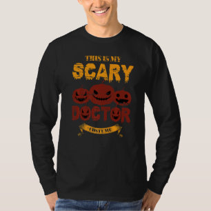 Camiseta Este Es Mi Traje De Doctor Asustadizo De Halloween
