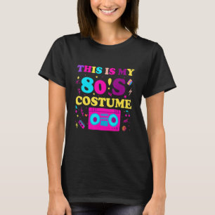 Camiseta Este es mi traje de vestir de los 80 Hombres Ochen