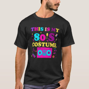 Camiseta Este es mi traje de vestir de los 80 Hombres Ochen