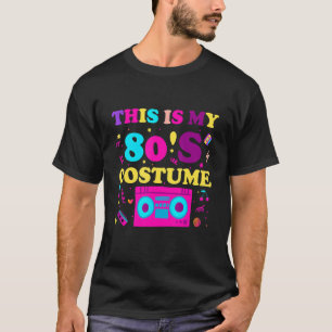Camiseta Este es mi traje de vestir de los 80 Hombres Ochen