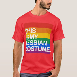 CAMISETA ÉSTE ES MI TRAJE LESBIANO
