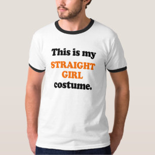 Camiseta Éste es mi traje recto del chica