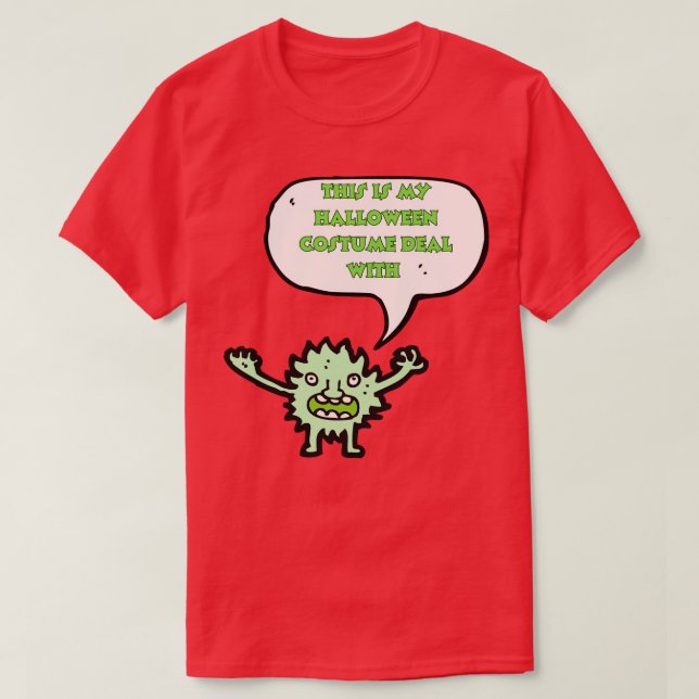 Camiseta este es mi trato de disfraces de halloween con 1 (Diseño del anverso)