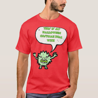 Camiseta este es mi trato de disfraces de halloween con 1