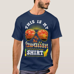 Camiseta Este Es Mi Vac De Verano Aloha Hawaii Beach