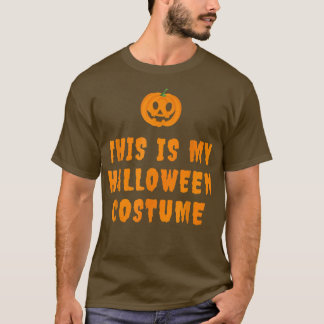 Camiseta Este Es Mi Vago Disfraz De Halloween Con Jack O La
