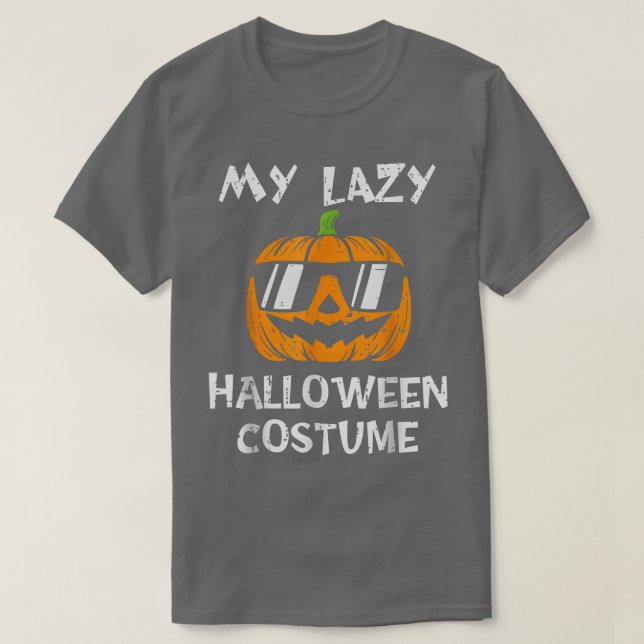 Camiseta Este es mi vago disfraz de halloween con Jack o La (Diseño del anverso)