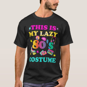 Camiseta Este es mi vago disfraz de Halloween de los 80