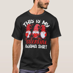 Camiseta Este Es Mi Valente Gnome De Camisas Pajama De San