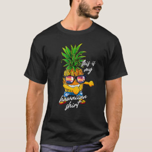 Camiseta Este es mi verano hawaiano de piña
