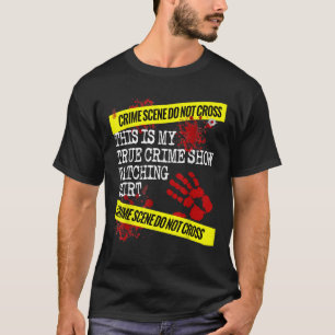 Camiseta Este es mi verdadero programa de crímenes viendo l
