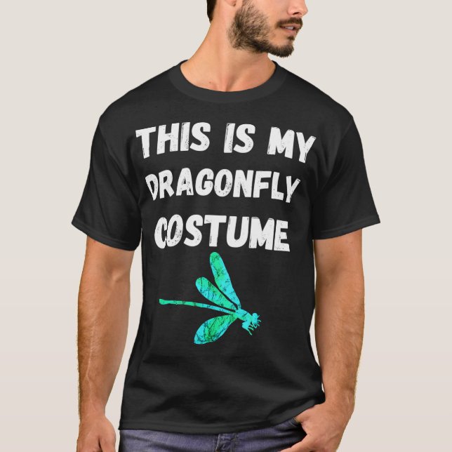 Camiseta Este Es Mi Vestido De Dragonfly Insectos Bugs (Anverso)