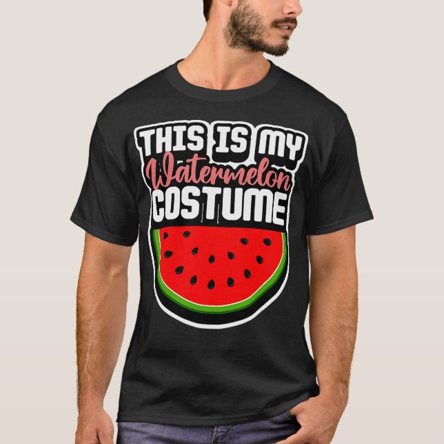 Camiseta Este Es Mi Vestido De Melón De Agua Dulce Frutas D (Anverso)