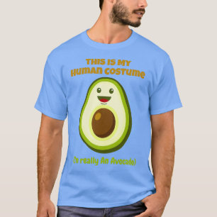 Camiseta Este Es Mi Vestido Humano Ix27m Aguacate