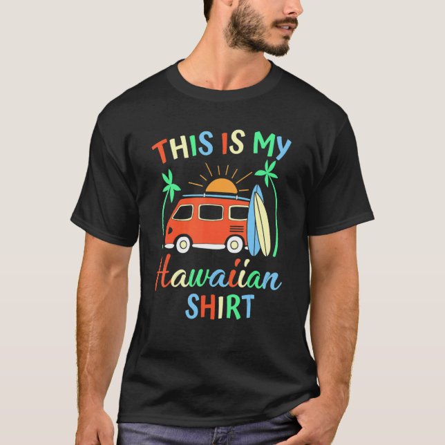 Camiseta Este Es Mi Viaje Hawaii Para Mujeres De Hombres Bo (Anverso)