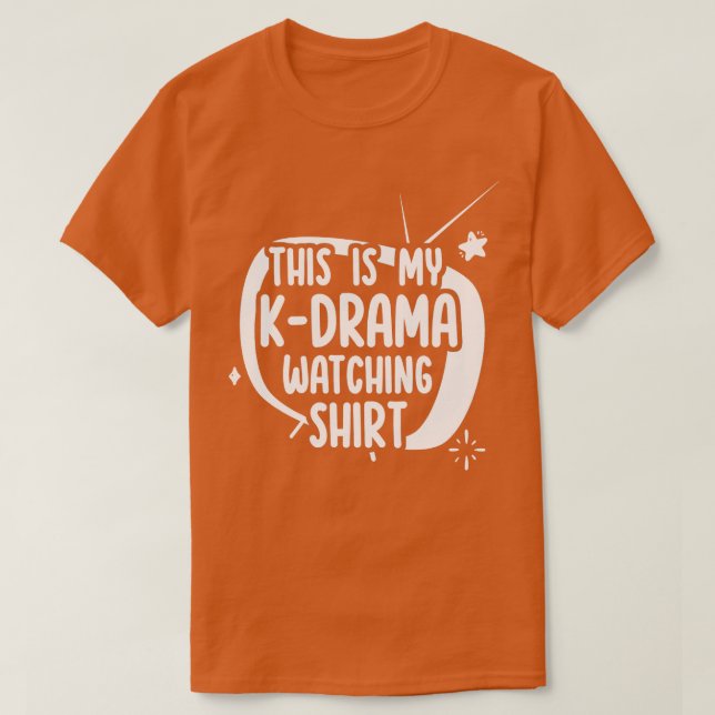 Camiseta Este es mi video de KDrama (Diseño del anverso)