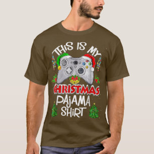 Camiseta Este es mi video divertido de los Navidades Pajama