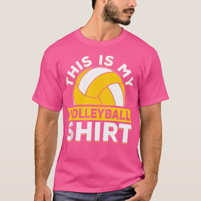 Camiseta Este Es Mi Voleibol (Anverso)
