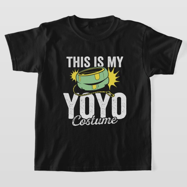 Camiseta Este es mi Yoyo Costume Yoyo Diseño Niños Chicas Y (Distribución)