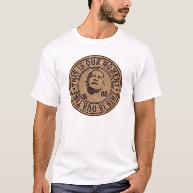 Camiseta Éste es nuestro momento retro (Anverso)
