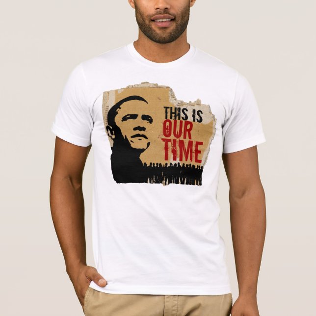 Camiseta Éste es nuestro tiempo BO-C-CR - W (Anverso)