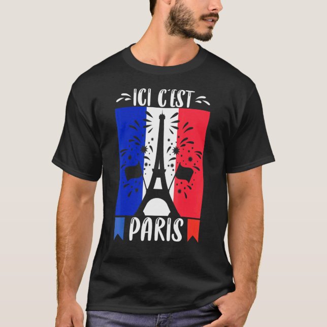 Camiseta Este Es Paris Ici Cest Paris Welcome 2024 To City