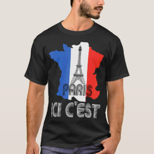Camiseta Este Es Paris Ici Cest Paris Welcome 2024 To City