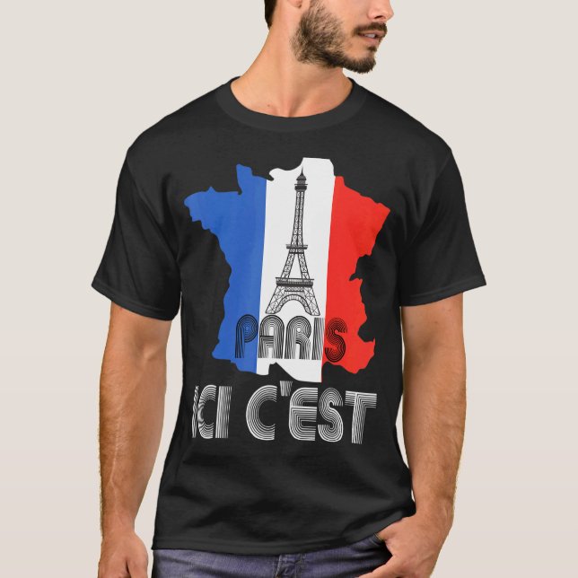 Camiseta Este Es Paris Ici Cest Paris Welcome 2024 To City (Anverso)
