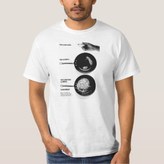 Camiseta Éste es su cerebro en la religión