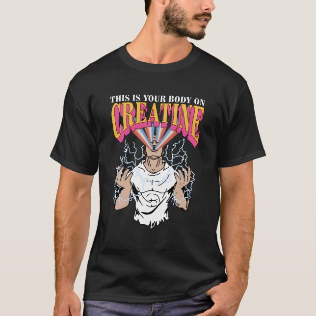 Camiseta Este Es Su Cuerpo En Creatina (Anverso)
