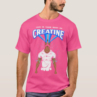 Camiseta Este Es Su Cuerpo En La Creatina Gym Wei