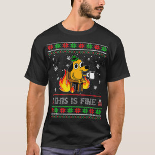 Camiseta Este Es Un Buen Perro Meme Divertido Navidades Feo