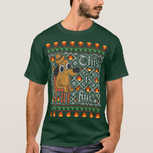 Camiseta Este Es Un Buen Perro Meme Navidades Feo Y Gracios