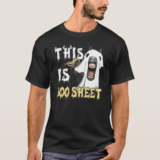 Camiseta Este Es Un Caballo De Hoja De Boo (Anverso)