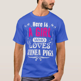 Camiseta Este Es Un Chica Que Ama A Los Cerdos De Guinea