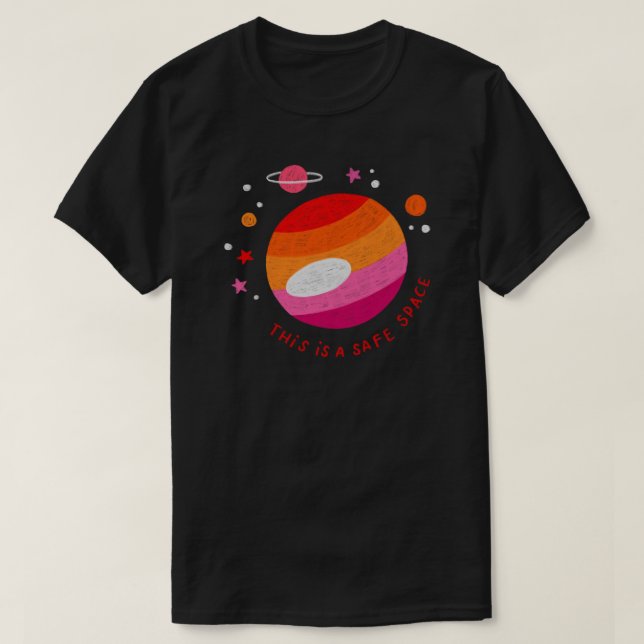 Camiseta Este es un espacio seguro" Tee - Edición de confor (Diseño del anverso)