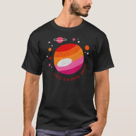 Camiseta Este es un espacio seguro" Tee - Edición de confor