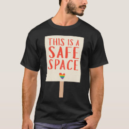Camiseta Este es un espacio seguro" Tee - Protesta del orgu