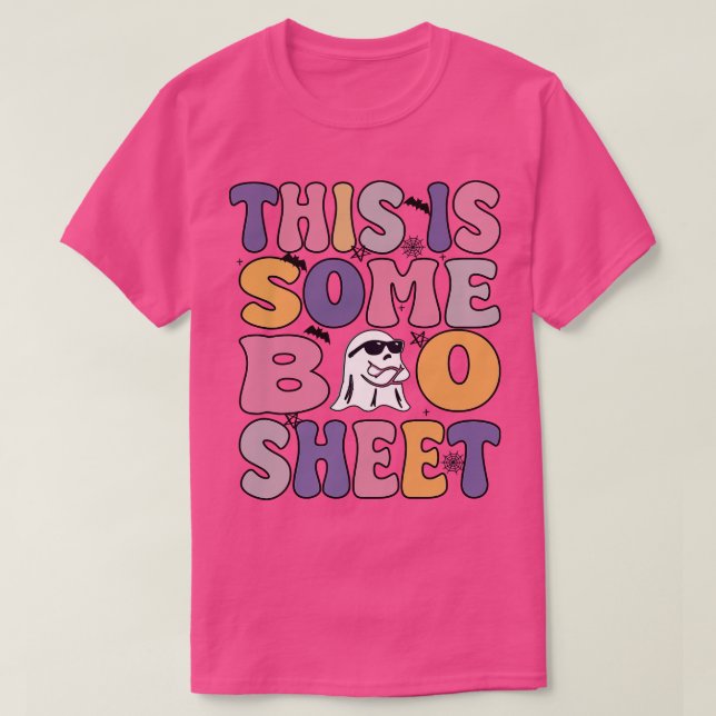 Camiseta este es un fantasma de halloween (Diseño del anverso)
