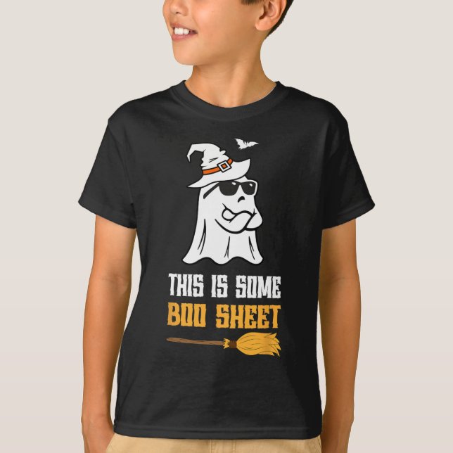 Camiseta Este Es Un Fantasma De Halloween (Anverso)