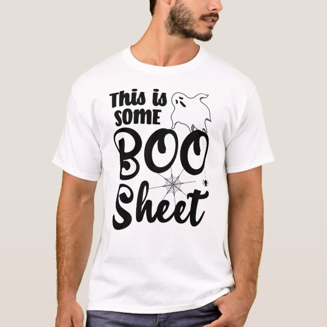 Camiseta Este Es Un Fantasma De Halloween Gracioso (Anverso)