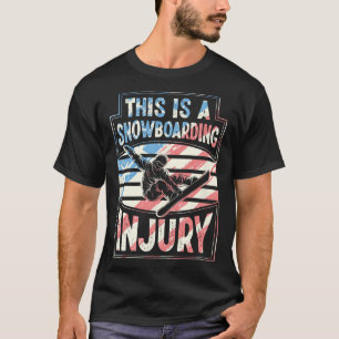 Camiseta Este Es Un Lesiones De Snowboard