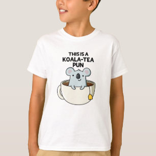 Camiseta Este Es Un Pun De Koala-tea Funny Koala Pun