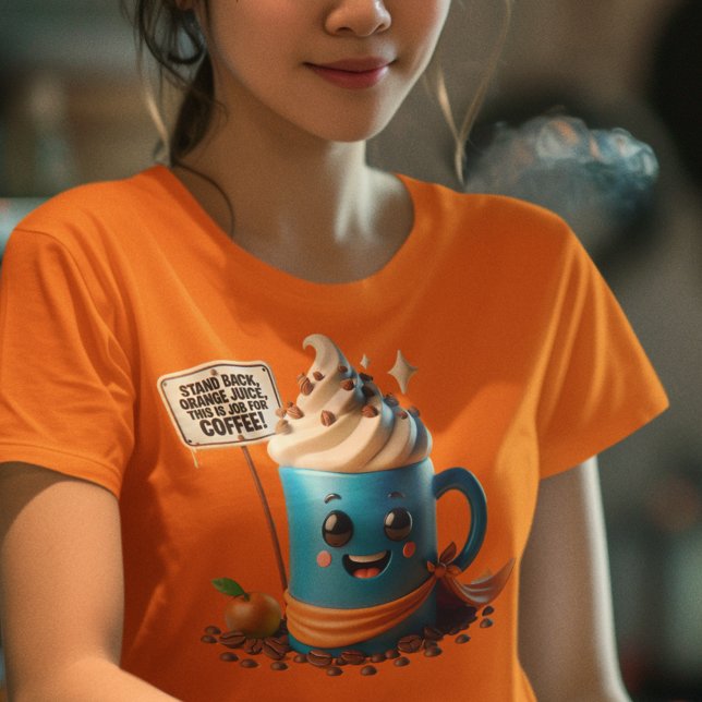 Camiseta ¡Este Es Un Trabajo Para El Café! (Subido por el creador)