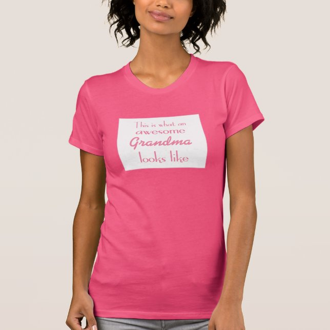 Camiseta Éste es una qué abuela impresionante parece (Anverso)