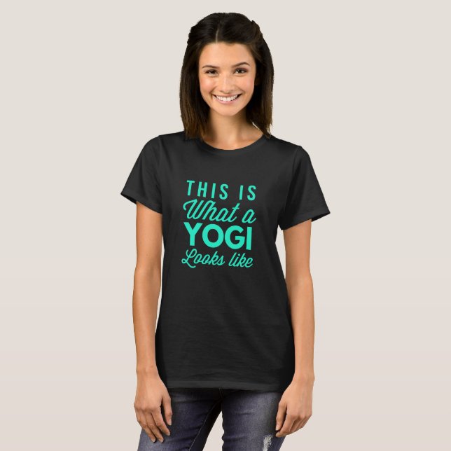 Camiseta Éste es una qué yogui parece (Anverso completo)