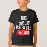 Este gas lacrimógeno sabe a fascismo Slogan de pro