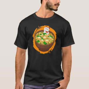 Camiseta Este Gato Ama Esta Sopa Miso Comida Japonesa Sopa