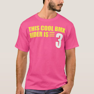 Camiseta Este Genial Piloto De Bmx Es 3 Bicicleta Divertida