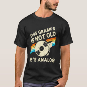 Camiseta Este Gramps No Es Viejo Es Día Del Padre Analógico